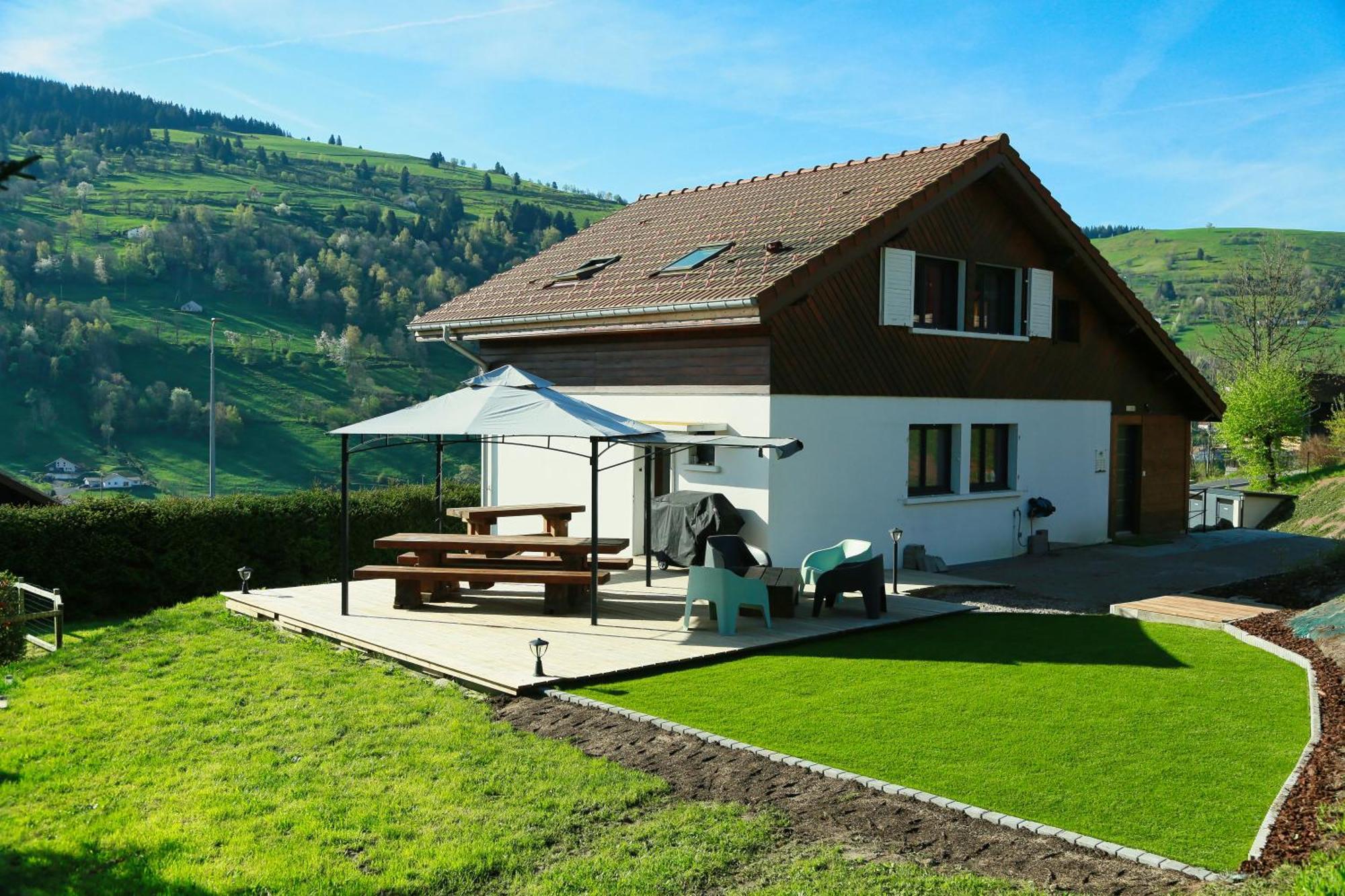 Le Petit Coin De Jeanne Et Marcel Maison De Vacances La Bresse Villa Eksteriør bilde